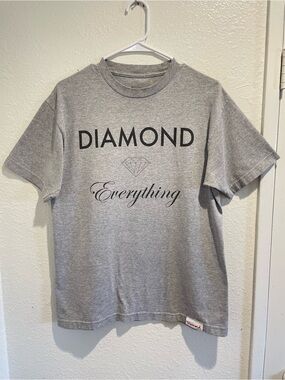 Diamond Supply Co. OG Graphic Tee 💎 Gray Men’s M